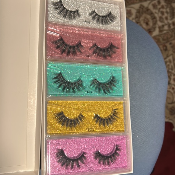 10 piece new still in each individual boxes eye lashes . I just want - Picture 2 of 2